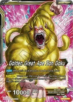 Golden Great Ape Son Goku // Long Odds SS4 Son Goku