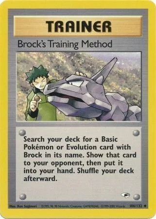 Brock's Training Method