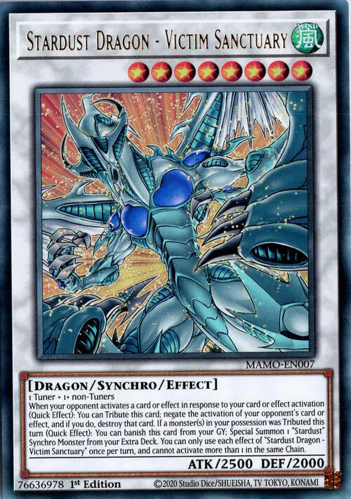 Stardust Dragon - Victim Sanctuary