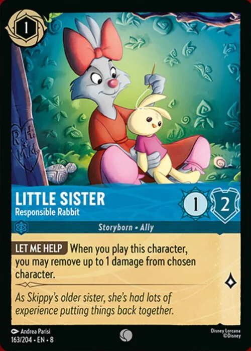 Little Sister - Responsible Rabbit