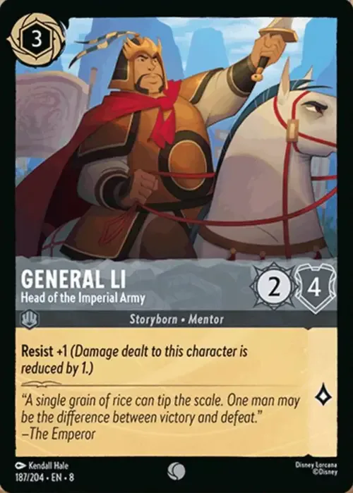 General Li - Head of the Imperial Army