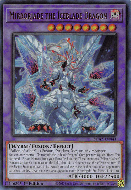 Mirrorjade the Iceblade Dragon