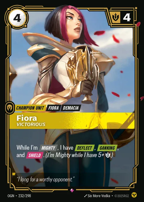 Fiora - Victorious