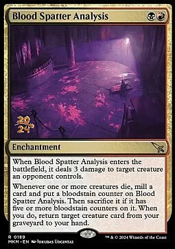 Blood Spatter Analysis
