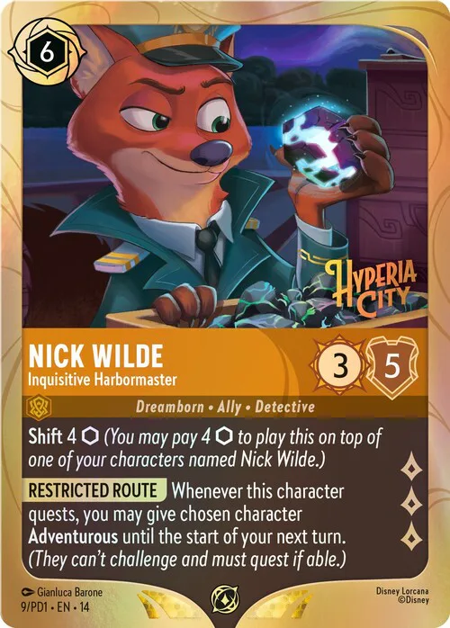 Nick Wilde - Inquisitive Harbormaster