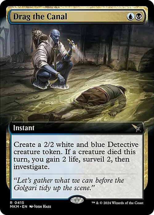 Drag the Canal