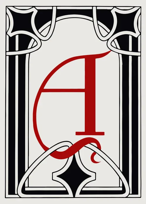 An Encyclopedia of Magic Face Card "A"