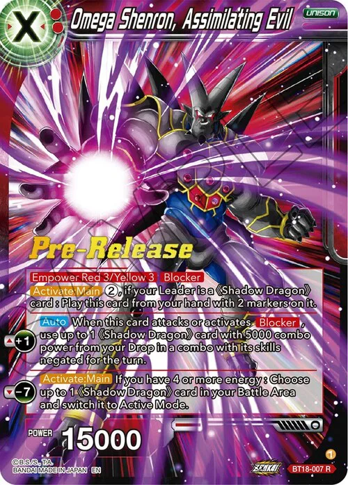 Omega Shenron, Assimilating Evil