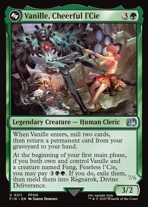 Vanille, Cheerful l'Cie // Ragnarok, Divine Deliverance