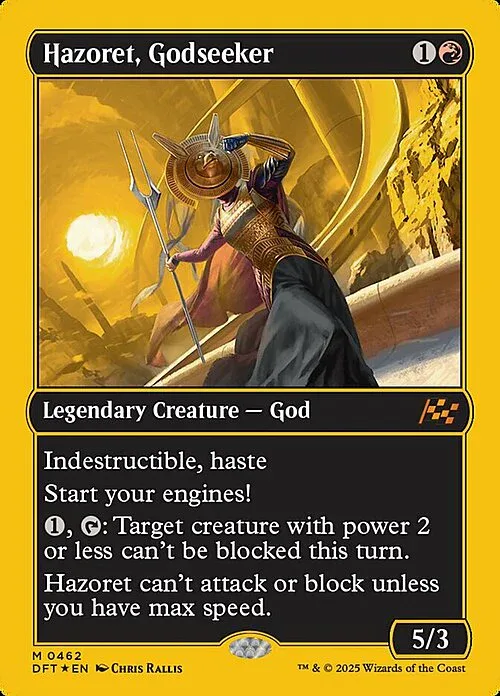 Hazoret, Godseeker