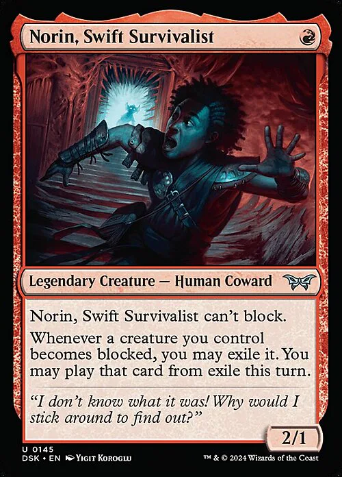 Norin, Swift Survivalist