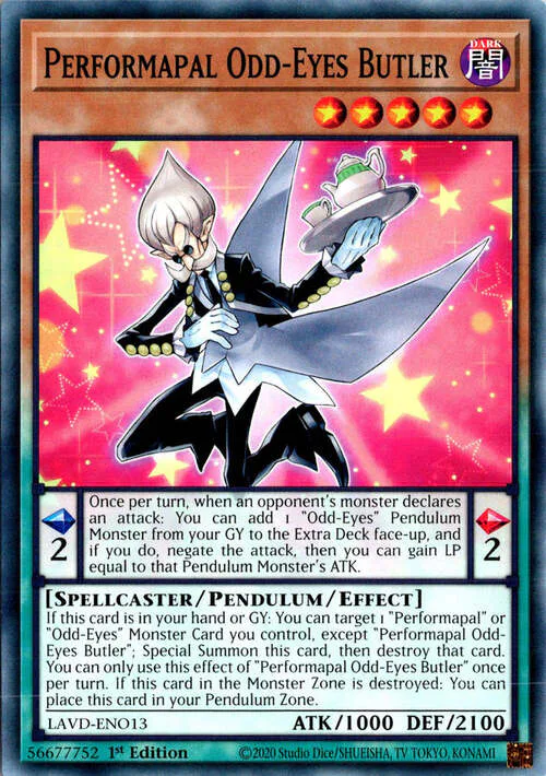 Performapal Odd-Eyes Butler