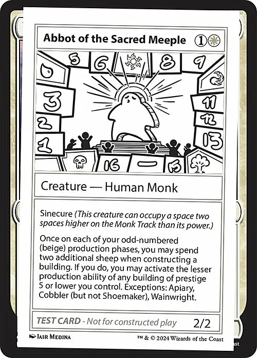 Abbot of the Sacred Meeple