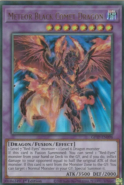Meteor Black Comet Dragon