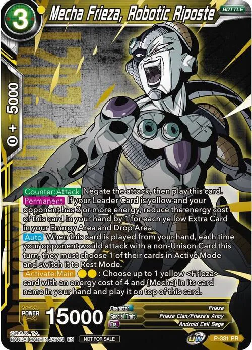 Mecha Frieza, Robotic Riposte