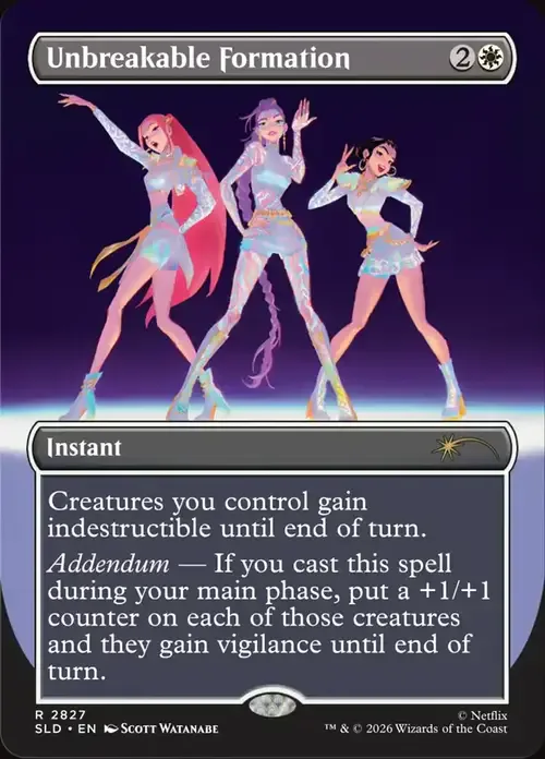 Unbreakable Formation