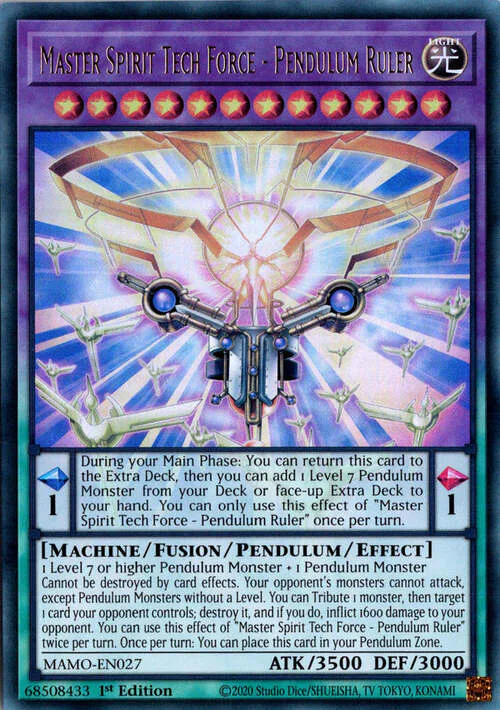 Master Spirit Tech Force - Pendulum Ruler
