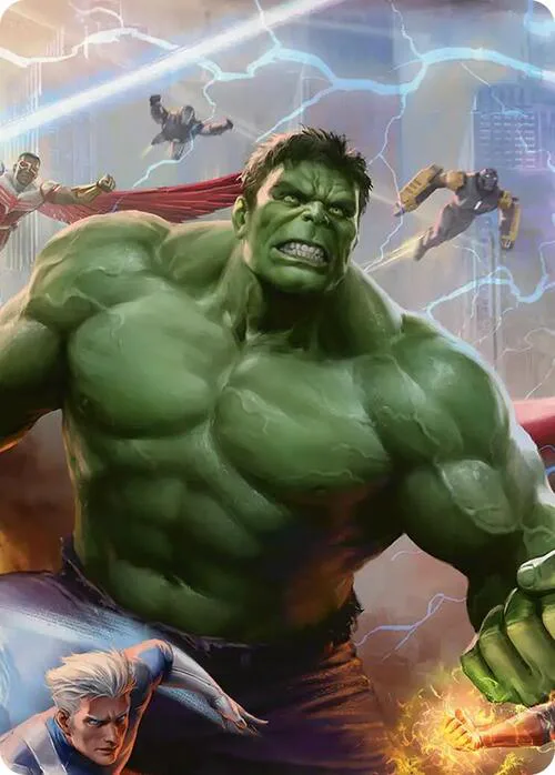 Art Series: Hulk, Always Angry
