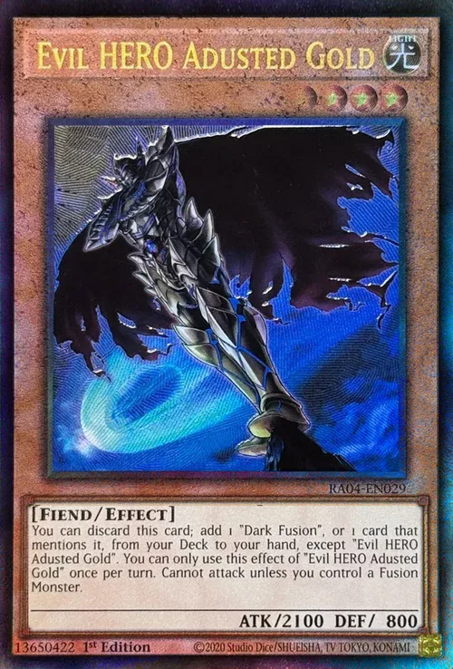 Evil HERO Adusted Gold