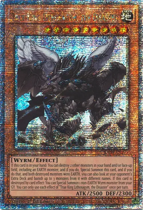 True King Lithosagym, the Disaster