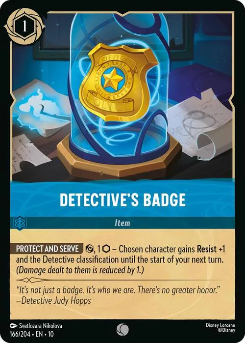 Detectives Badge