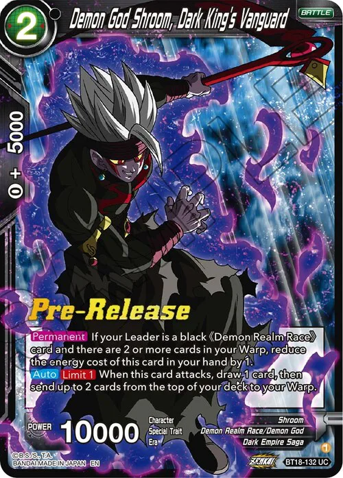 Demon God Shroom, Dark Kings Vanguard