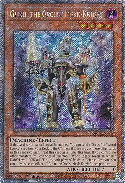 Girsu, the Orcust Mekk-Knight