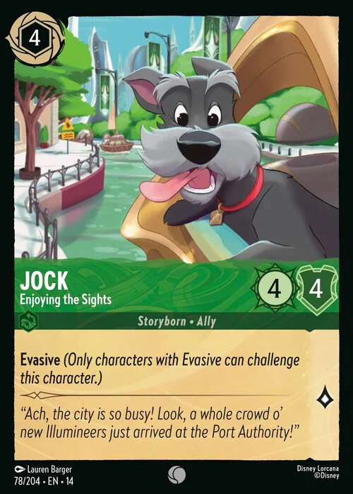 Jock - Enjoying the Sights