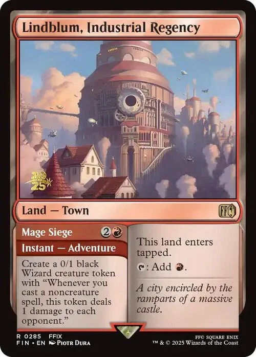 Lindblum, Industrial Regency // Mage Siege