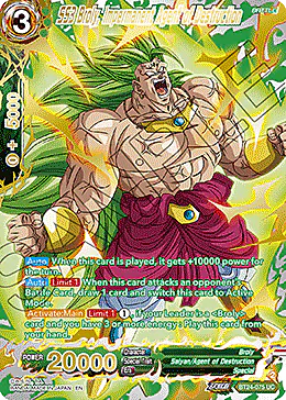 SS3 Broly, Impermanent Agent of Destruction