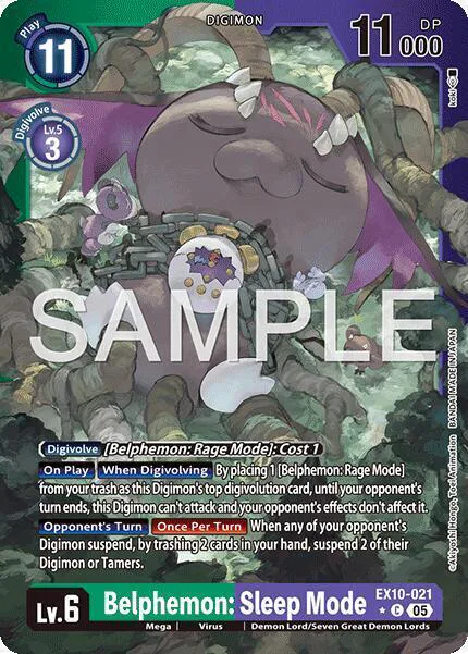 Belphemon: Sleep Mode