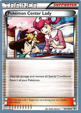 Pokemon Center Lady