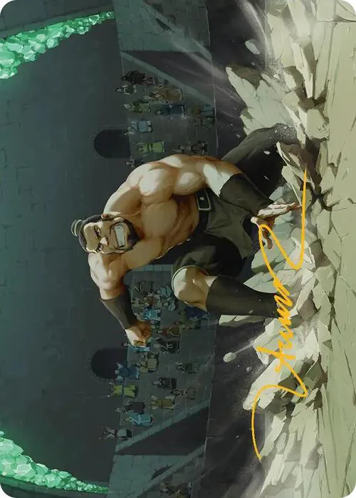 Art Series: The Boulder, Ready to Rumble