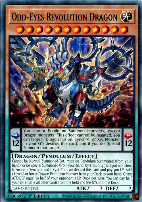 Odd-Eyes Revolution Dragon