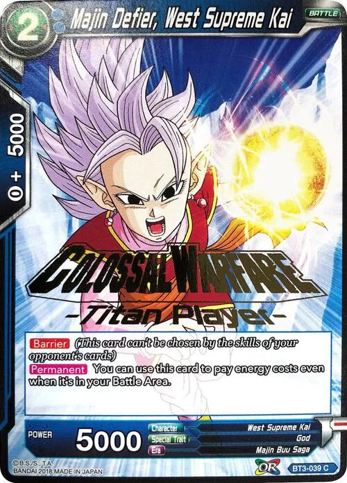 Majin Defier, West Supreme Kai