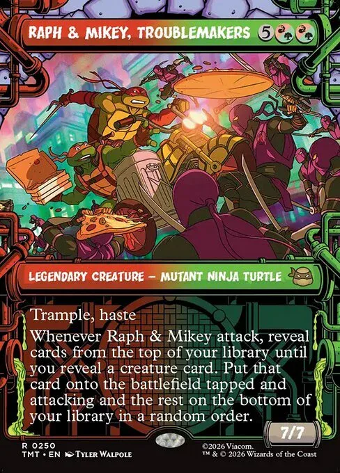 Raph & Mikey, Troublemakers