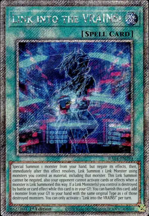 Link into the VRAINS!
