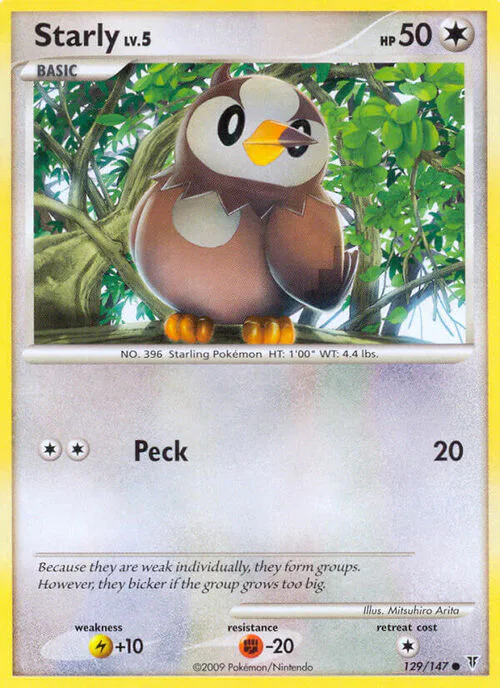 Starly Lv.5