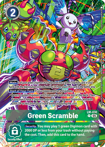 Green Scramble