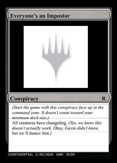 Everyone's an Imposter