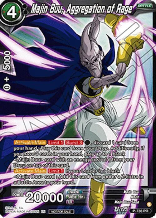 Majin Buu, Aggregation of Rage