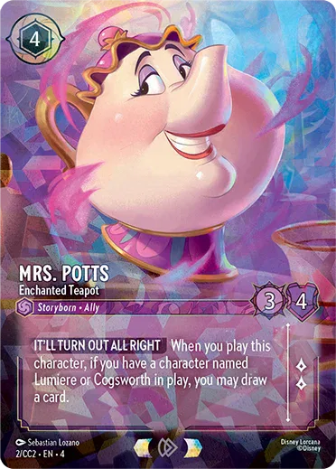 Mrs. Potts - Enchanted Teapot