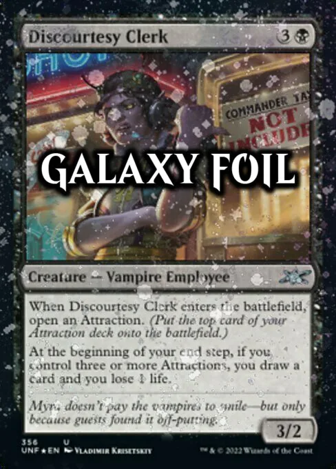 Discourtesy Clerk