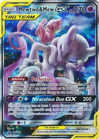 Mewtwo & Mew GX