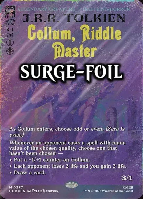 Gollum, Riddle Master