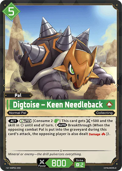 Digtoise – Keen Needleback