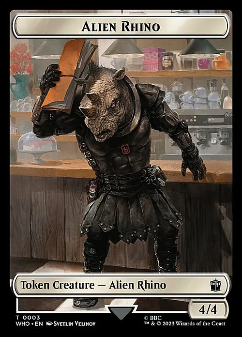 Alien Rhino // Dinosaur