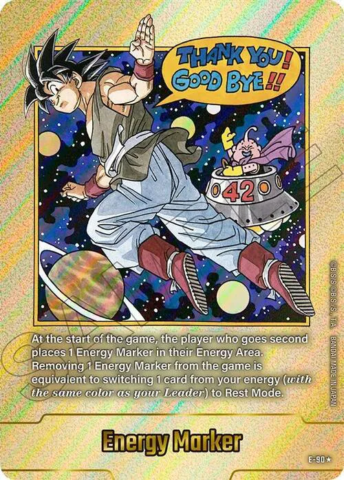 "Son Goku" Energy Marker