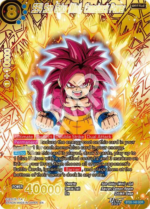 SS4 Son Goku (Mini), Comeback Power