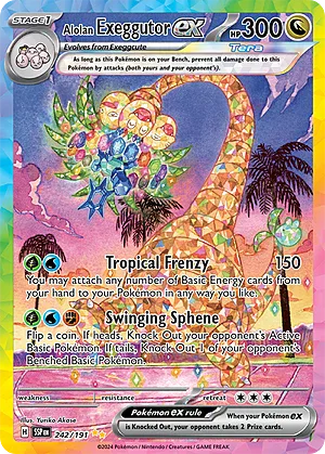 Alolan exeggutor ex